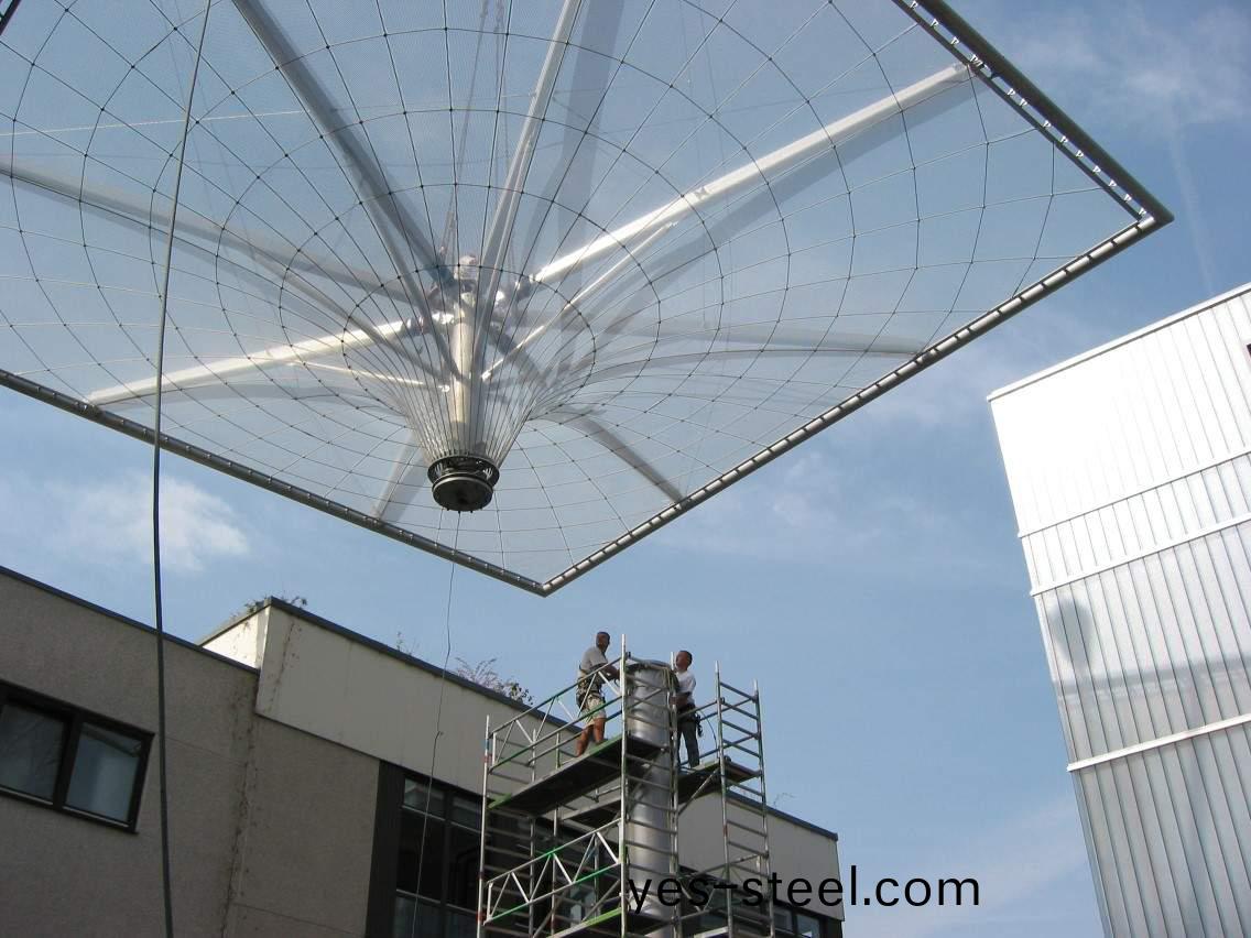 ETFE����Ĥ�ṹ�����ܳ���ʯ����������